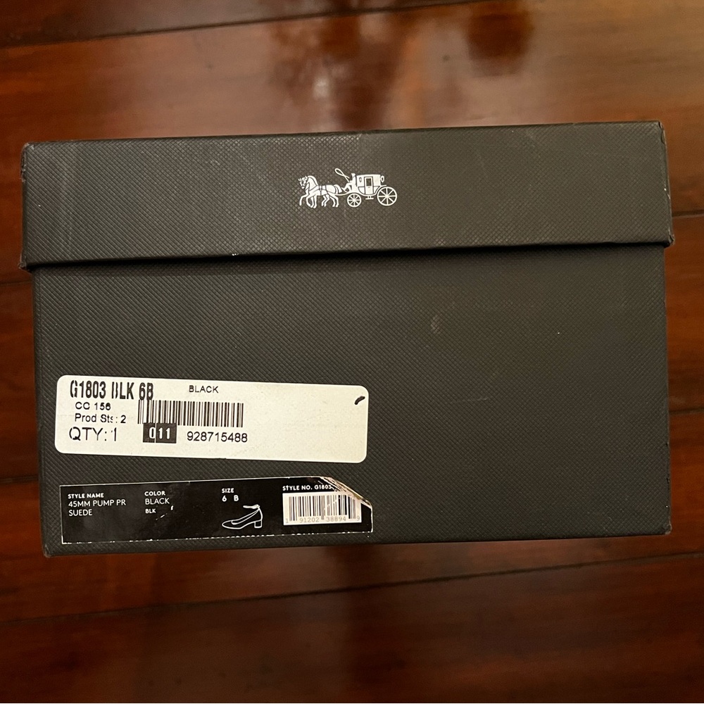 NWT Coach suede pumps size 6 - Picture 7 of 8